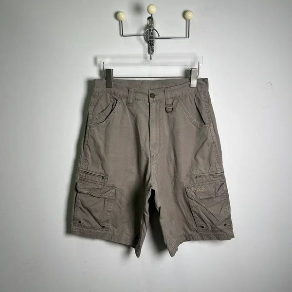 [BUNJANG] Pierre Cardin Cargo Shorts / 피에르 가르뎅 라이트 카키 카고 반바지