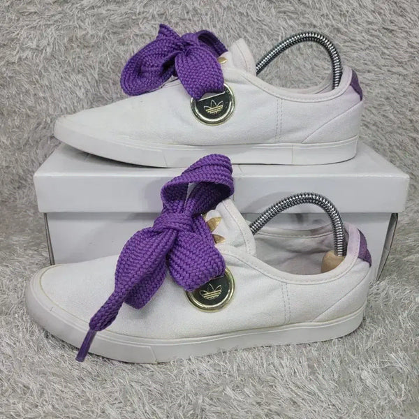 [BUNJANG] Adidas SLICK LOW Purple Sneakers / 225 아디다스 슬릭 로우 퍼플 스니커즈