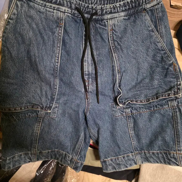 [BUNJANG] Juun.J Outpocket Denim Shorts Size 46 / 준지 아웃포켓 데님 쇼츠 46사이즈