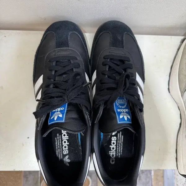 [BUNJANG] Adidas Samba OG Black White 290mm Sneakers / 아디다스 삼바 og 블랙 화이트 290