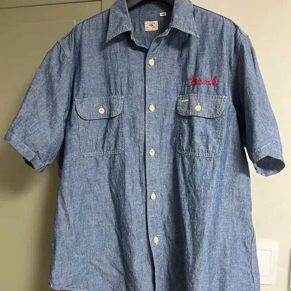 [BUNJANG] Sugar Cane Chambray Shirt XL / 슈가케인 샴브레이셔츠 XL