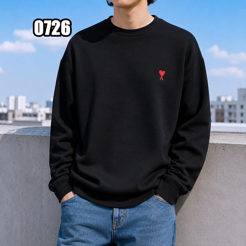[BUNJANG] AMI Small Heart Logo Sweatshirt XL / XL 아미 스몰 하트 로고 맨투맨