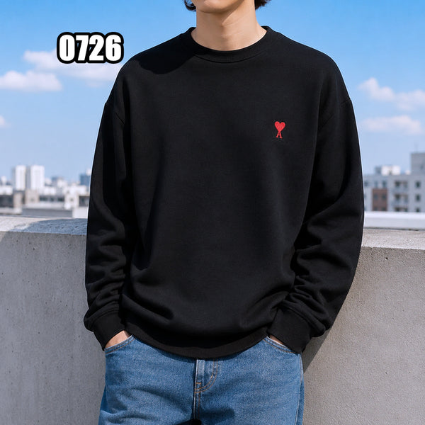 [BUNJANG] AMI Small Heart Logo Sweatshirt XL / XL 아미 스몰 하트 로고 맨투맨