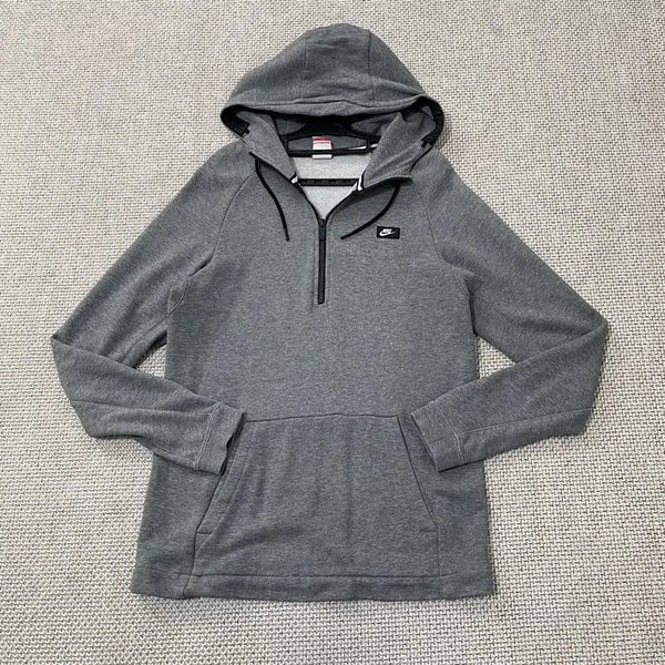 [BUNJANG] Nike M Half-Zip Hoodie T-Shirt / M 나이키 반집업 후드티셔츠 B.5864