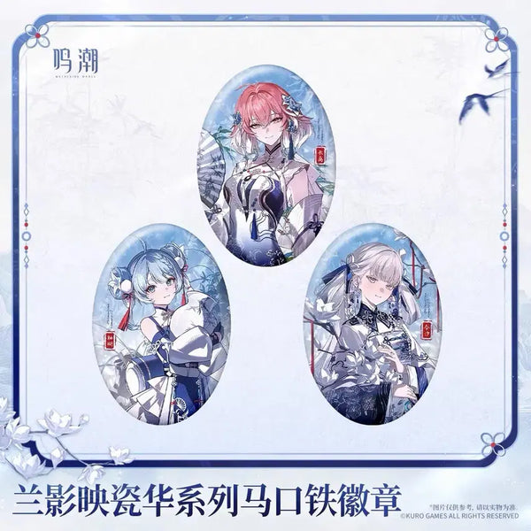 [BUNJANG] Gyeongdeokjin Collaboration Can Badge Set (3 Types) / [예약공구] 명조 공식 경덕진 콜라보 캔뱃지 3종 장리 등