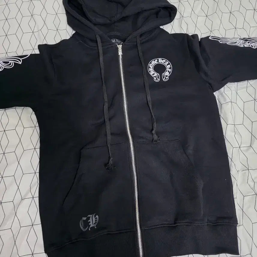 [BUNJANG] Chrome Hearts Zip-Up Hoodie / 크롬하츠 후드 집업