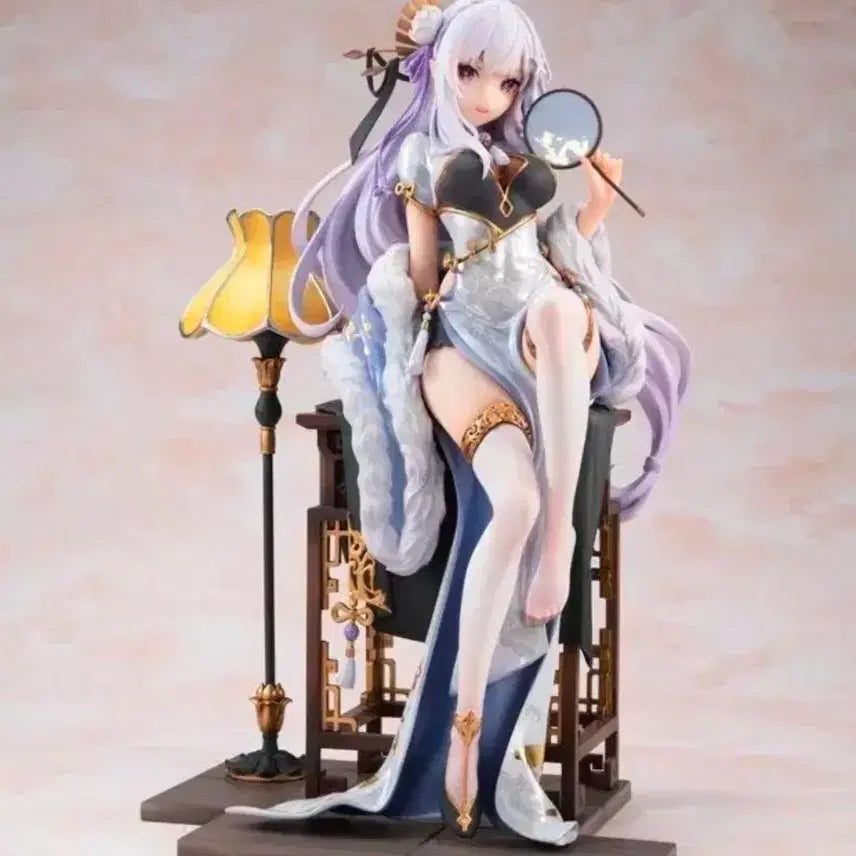 [BUNJANG] Re:Zero Emilia Elegant Beauty 1/7 Scale Figure / 리제로 에밀리아 우아미인 피규어