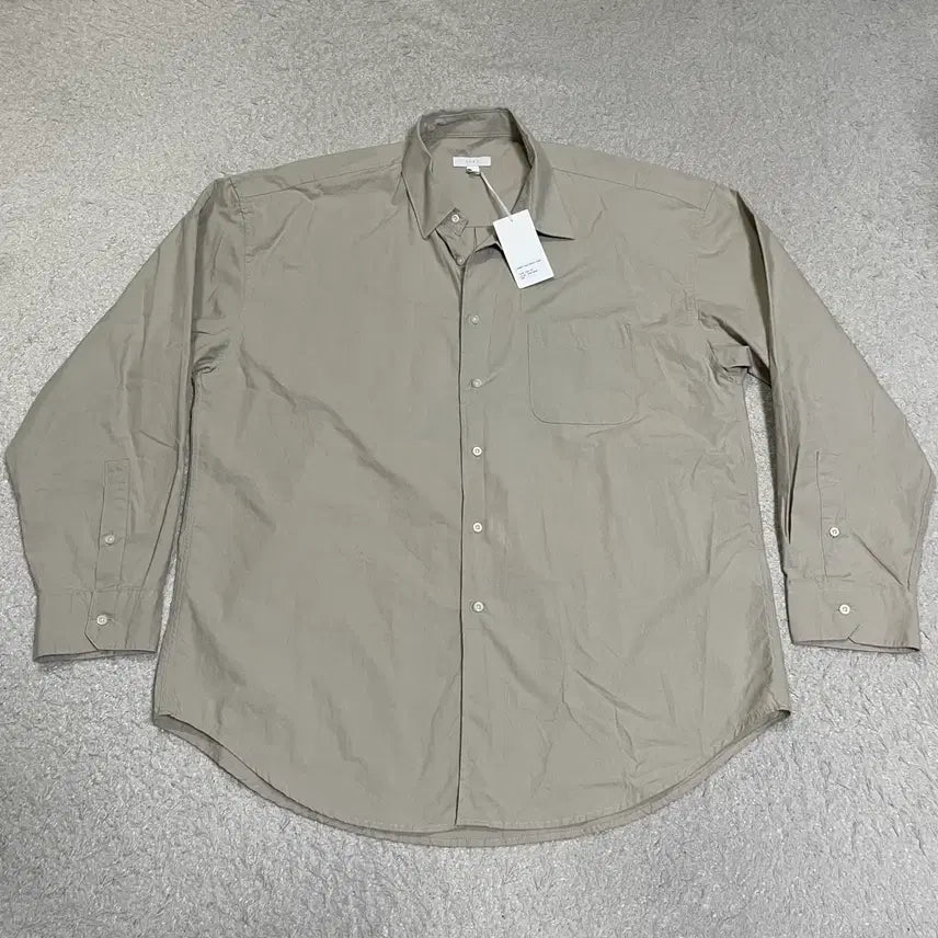 [BUNJANG] THEY Solid Shirt L / THEY 셔츠 솔리드 L