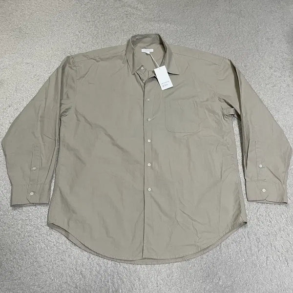 [BUNJANG] THEY Solid Shirt L / THEY 셔츠 솔리드 L