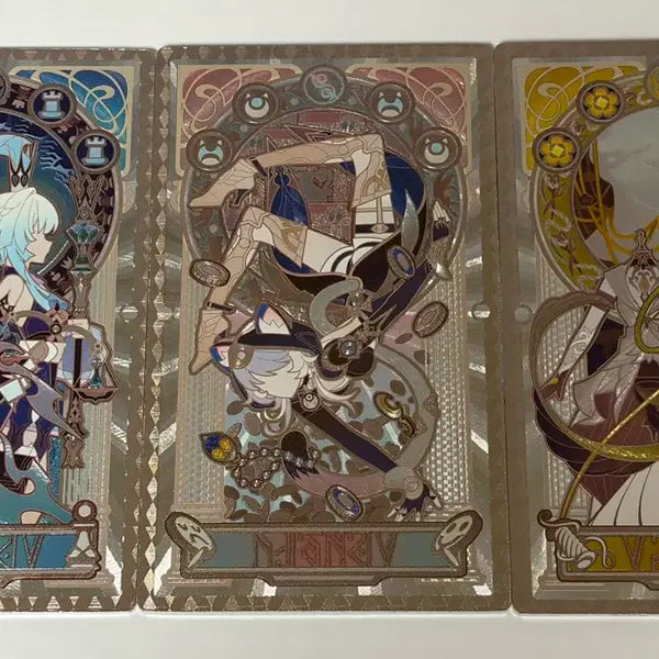 [BUNJANG] Star Rail Card Set - Keridra, Cypher, Aglaia / 스타레일 붕스 내가 쓰는대로 굴절카드 케리드라 사이퍼 아글라이아