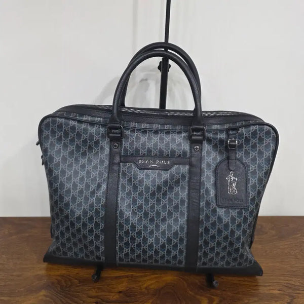 [BUNJANG] Beanpole Monogram Briefcase / 빈폴 모노그램 서류 가방