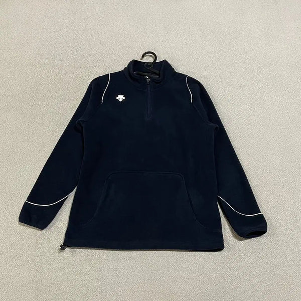 [BUNJANG] Descente Half Zip Fleece Jacket Size L (100) / L 데상트 반집업 후리스 N.3484