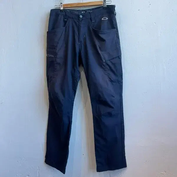 [BUNJANG] Oakley Logo Pants Navy / 오클리 로고 팬츠 네이비