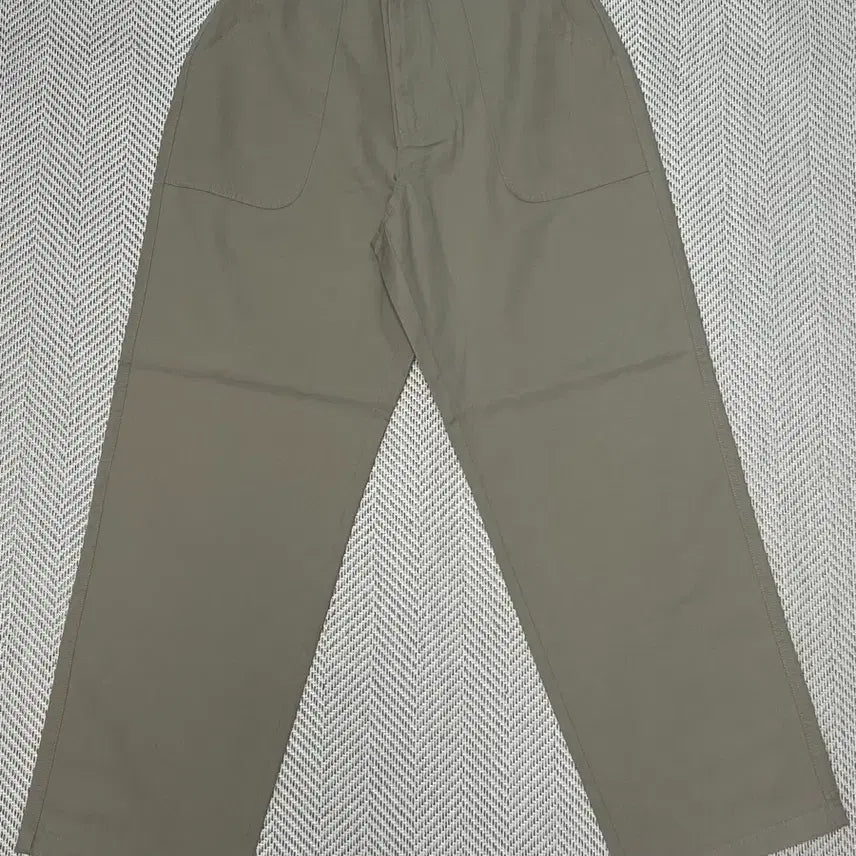 [BUNJANG] Roughside Signature Elastic Fatigue Pants (Oatmeal/Size 3) / 러프사이드 [시그니처] 엘라스틱 퍼티그 팬츠 (오트밀/3)