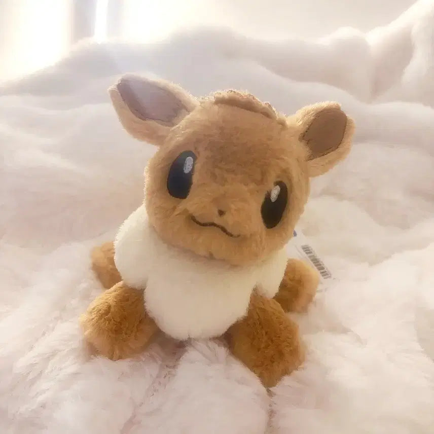 [BUNJANG] Pokemon Kutakuta Eevee Plush (Sealed) / 최저가) 포켓몬 쿠타쿠타탓타 이브이 미개봉s