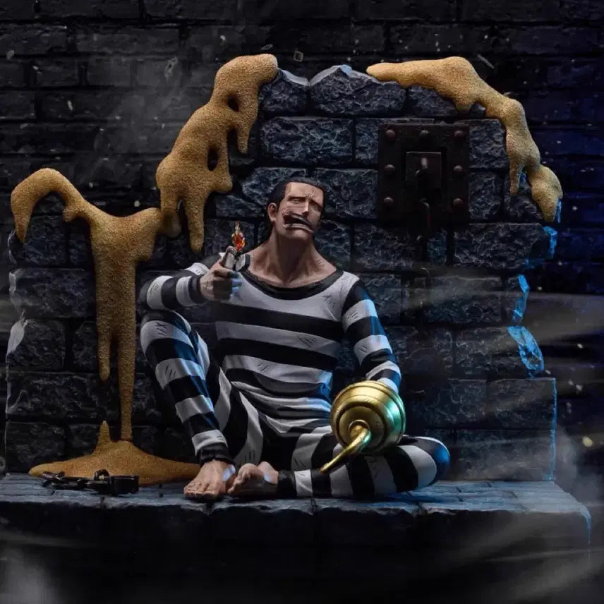 [BUNJANG] Dream Studio Crocodile Impel Down One Piece Resin Figure / dream 드림 스튜디오 임펠다운 크로커다일 원피스 레진 피규어