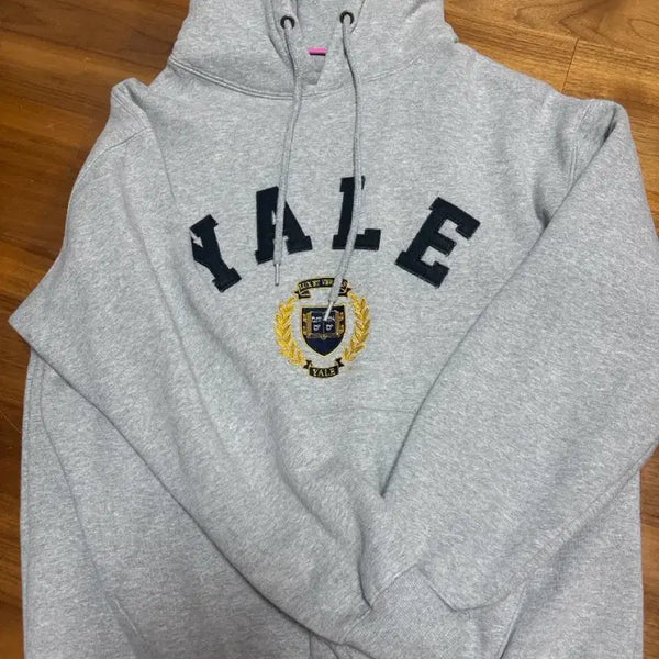 [BUNJANG] Yale Oversized Hoodie T-Shirt / Yale 후드티셔츠