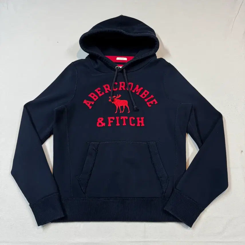 [BUNJANG] Abercrombie & Fitch Patch Logo Hoodie XL / XL) 아베크롬비 패치로고 후드티