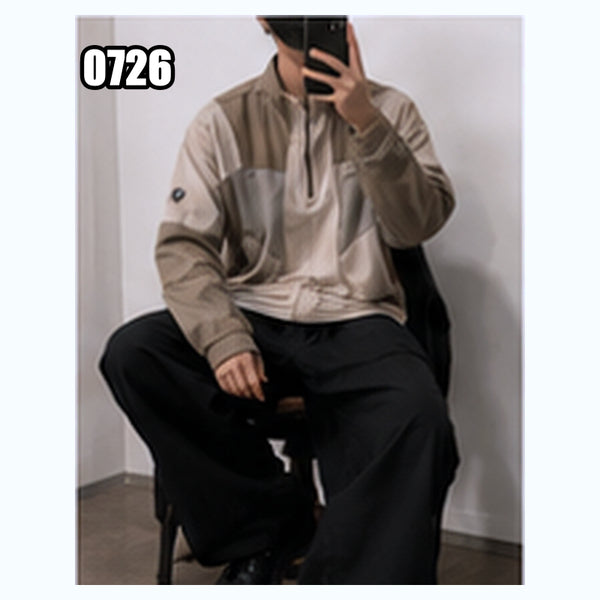[BUNJANG] Montbell Outdoor Half-Zip Long-Sleeve T-Shirt / M 몽벨 아웃도어 반집업 긴팔 티셔츠