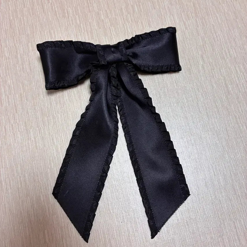 [BUNJANG] Jennifer Behr Black Ribbon Hairpin / Jennifer Behr 헤어핀