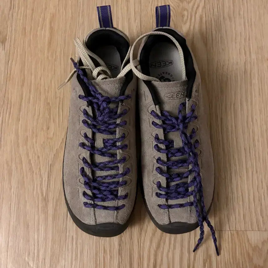 [BUNJANG] Keen Jasper Hiking Boots - Gray Purple / 킨 재스퍼 그레이 퍼플