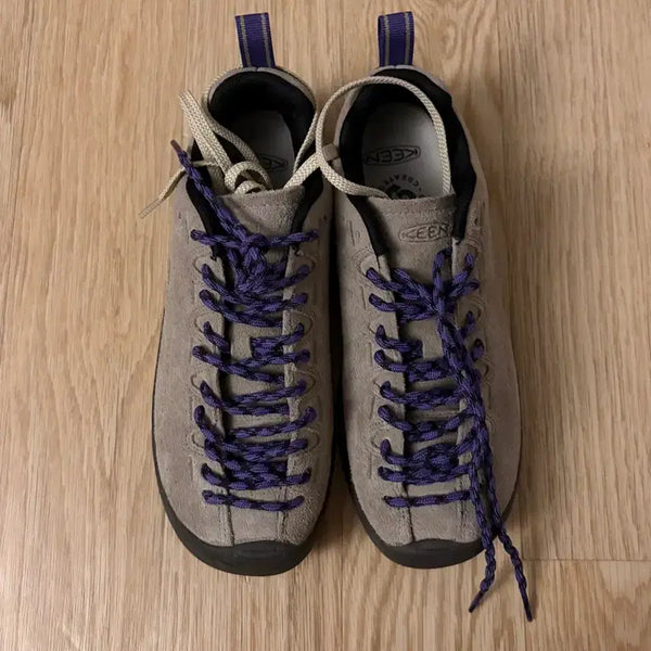 [BUNJANG] Keen Jasper Hiking Boots - Gray Purple / 킨 재스퍼 그레이 퍼플