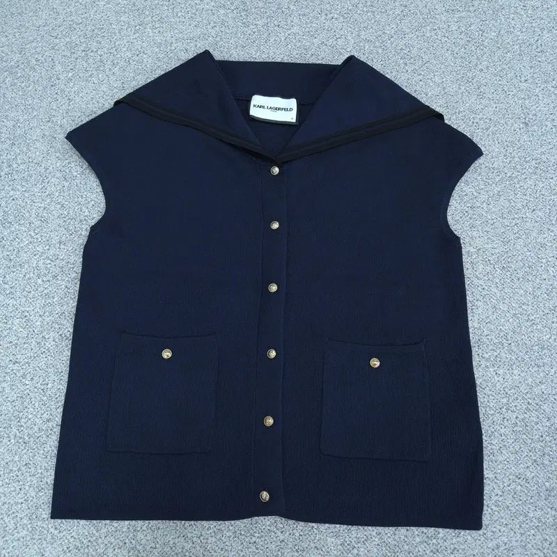 [BUNJANG] Karl Lagerfeld Cardigan / 55 칼라거펠트 가디건 | 0819B37