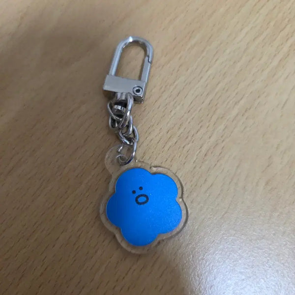 [BUNJANG] Emoji Series Acrylic Keychain for AirPods/Buds / 이모지 시리즈 에어팟 버즈 열쇠고리 아크릴 키링
