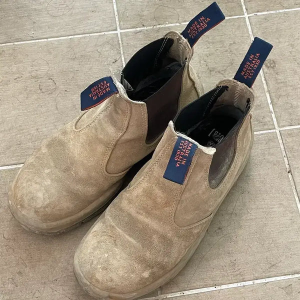 [BUNJANG] Mongrel Warm Suede Chelsea Boots / 몽그렐 안전화 팝니다