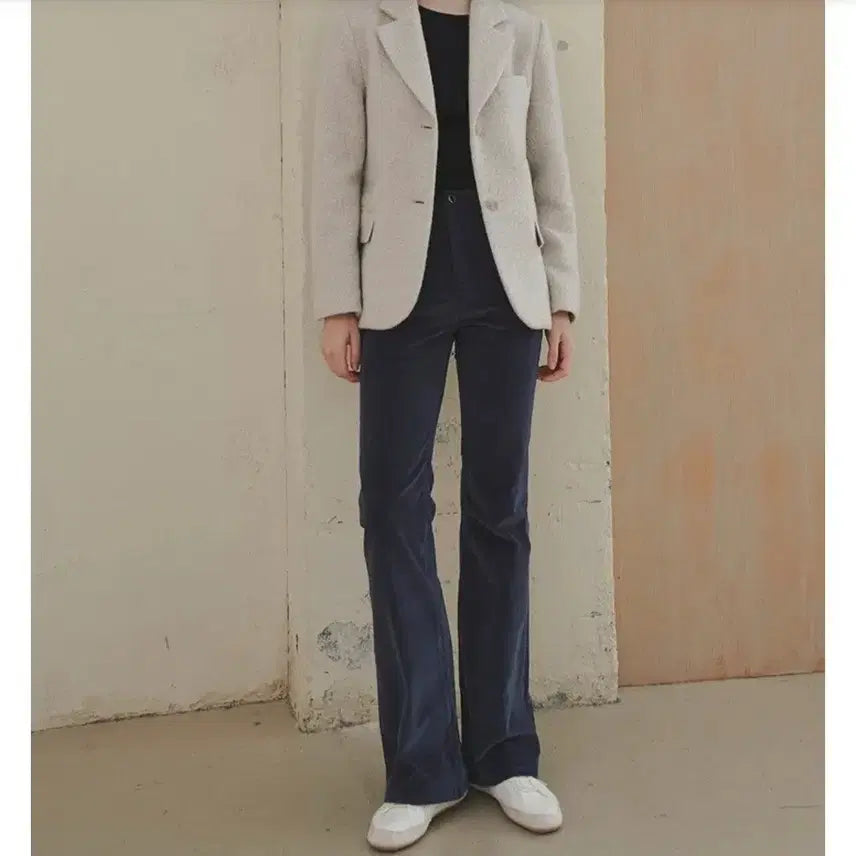 [BUNJANG] Hawa Blue Hour Corduroy Bootcut Pants / 하와 블루아워 부츠컷 팬츠 (코듀로이ver)