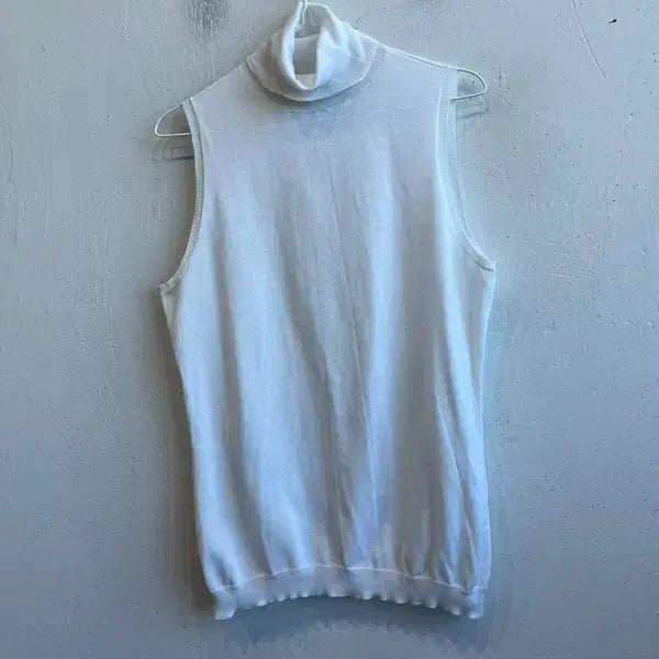 [BUNJANG] Ralph Lauren Turtleneck Sleeveless Top / 랄프로렌 터틀넥 슬리브리스 나시
