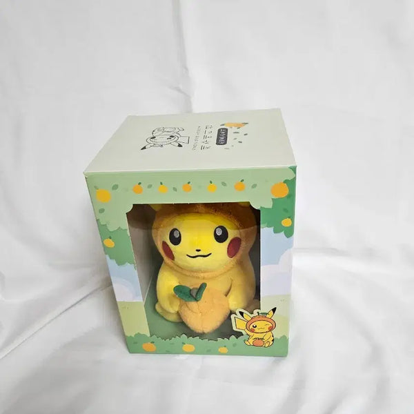 [BUNJANG] Pokemon Jeju Edition Hallabong Pikachu Plush / 포켓몬 제주 에디션 한라봉 피카츄 인형