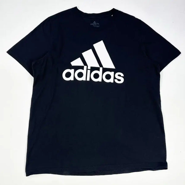 [BUNJANG] Adidas Performance Big Logo Printing T-Shirt Black XL / (XL) 아디다스 퍼포먼스 빅로고 프린팅 반팔티 블랙