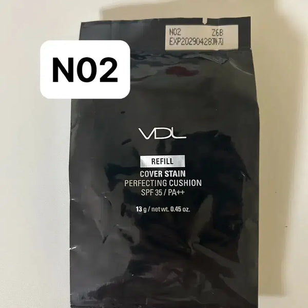 [BUNJANG] VDL Cover Stain Perfecting Cushion N02 Refill / [쿠션리필]VDL 커버 스테인 퍼펙팅 쿠션 N02 리필