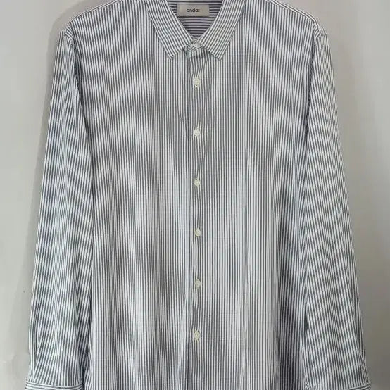 [BUNJANG] Andar Striped Shirt / 안다르 스트라이프 셔츠