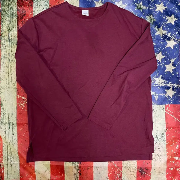 [BUNJANG] Gypsy Long Sleeve 2-Pack (Burgundy, Mint) / 집시 슬리브 2pack 버건디, 민트 (L)