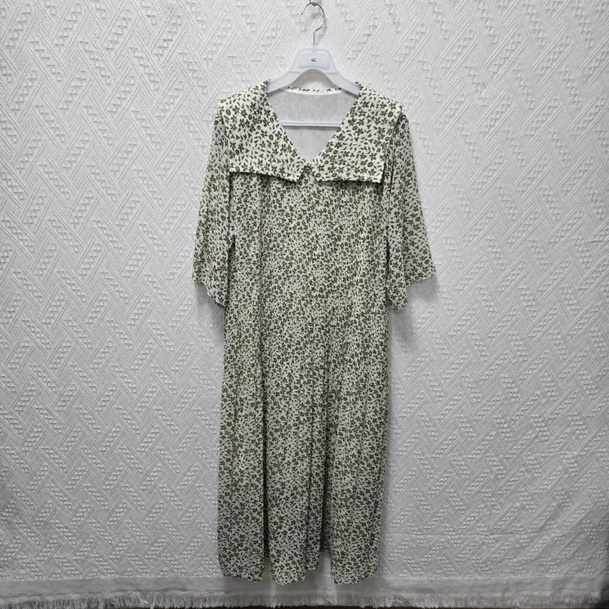 [BUNJANG] Women's Pleated Dress / 442 여성 주름 원피스