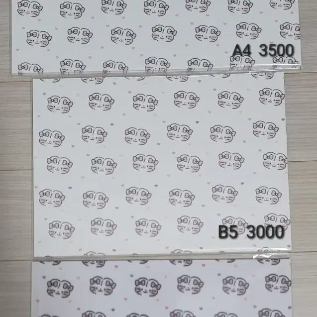 [BUNJANG] MyoMyo Pattern Wrapping Paper Set (Woodfree Paper, Tracing Paper) / 묘묘 패턴 랩핑지 모음( 모조지 트싱지