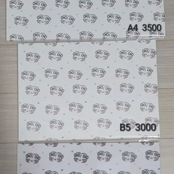 [BUNJANG] MyoMyo Pattern Wrapping Paper Set (Woodfree Paper, Tracing Paper) / 묘묘 패턴 랩핑지 모음( 모조지 트싱지