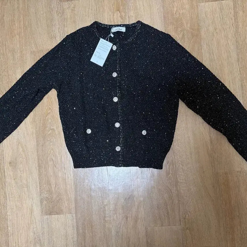 [BUNJANG] L'tie Sequin Cardigan / 르티에 스팽글 가디건