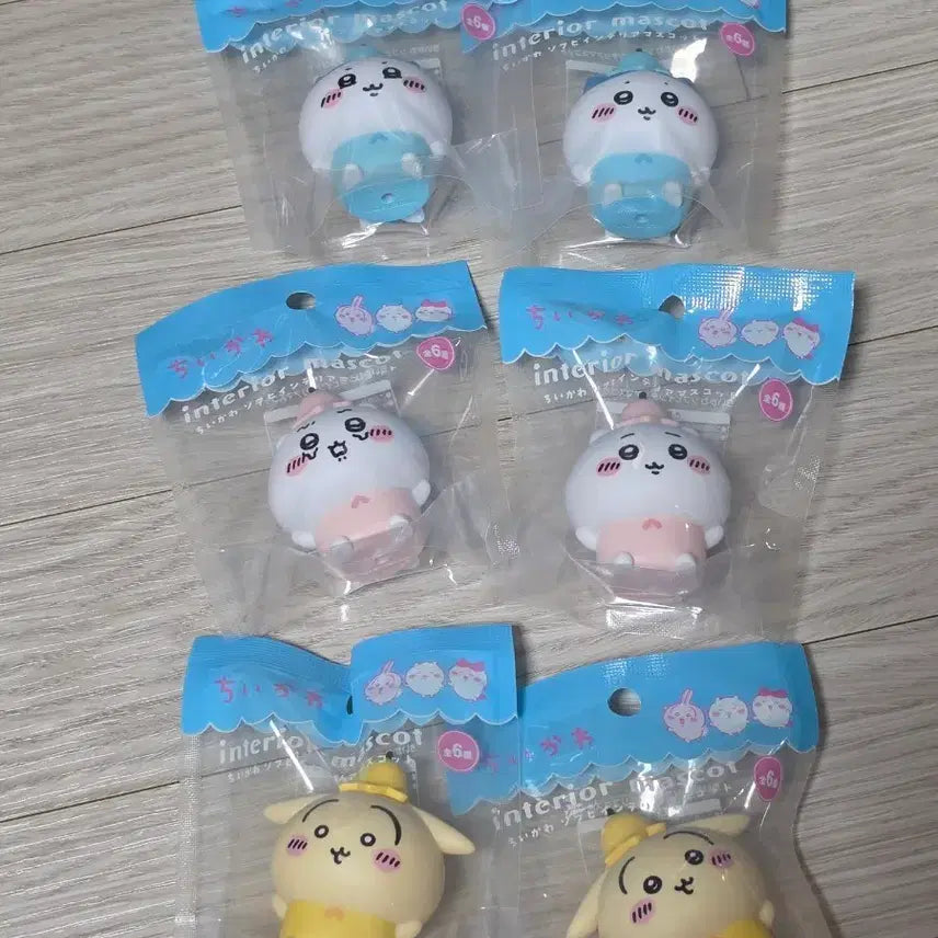 [BUNJANG] Cheekawa Fairy Sofubi Figure Complete Set / 먼작귀 치이카와 요정 소프비 인테리어 피규어 컴플리트 일괄
