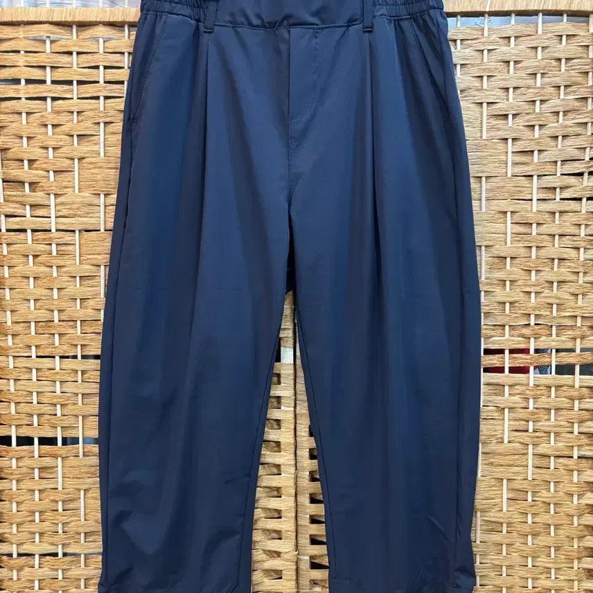[BUNJANG] Navy Seven-Tenths Length Pants / 7부 바지