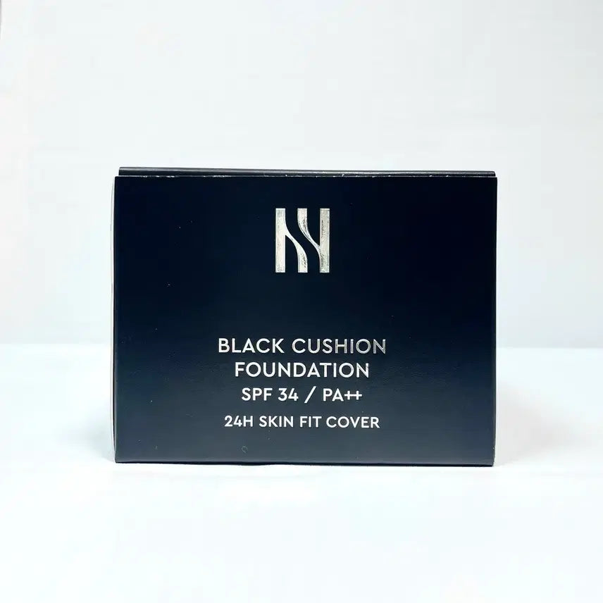 [BUNJANG] Hera Black Cushion Foundation 17C1 Petal Ivory (Original+Refill) New / 헤라 블랙 쿠션 파운데이션 17C1 페탈 아이보리 (본품+리필) 새상품