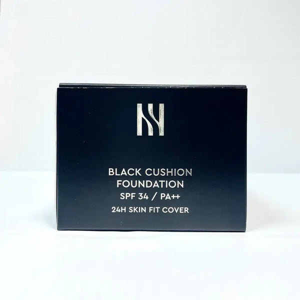 [BUNJANG] Hera Black Cushion Foundation 17C1 Petal Ivory (Original+Refill) New / 헤라 블랙 쿠션 파운데이션 17C1 페탈 아이보리 (본품+리필) 새상품