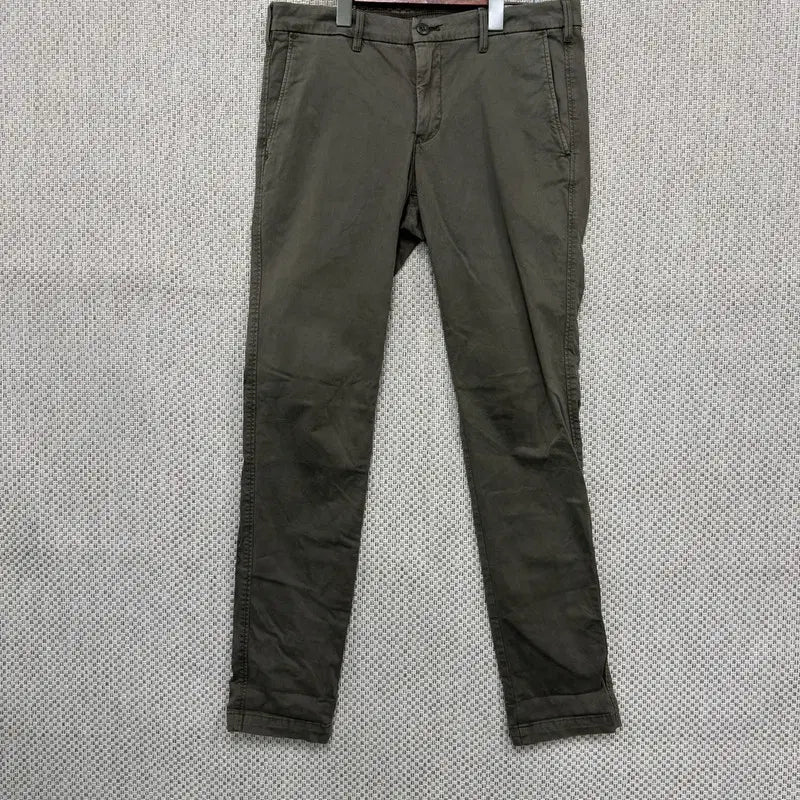 [BUNJANG] Uniqlo Span Cotton Pants (Size 82) / 유니클로 스판 코튼팬츠 면바지 82 H02383