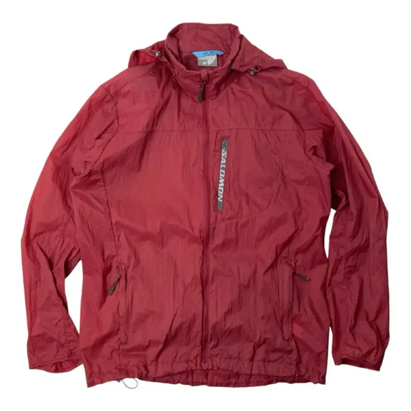 [BUNJANG] Salomon Lightweight Windbreaker Jacket Red L / 살로몬 경량 바람막이 자켓 레드 L