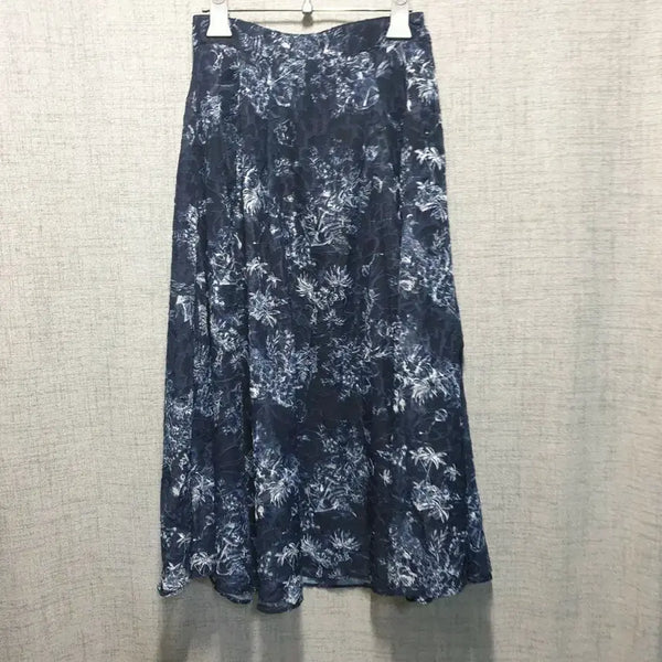 [BUNJANG] Le Trois Flower Printing Long Skirt (Size 55) / LE TROIS 르투와 플라워 프린팅 롱 스커트 55