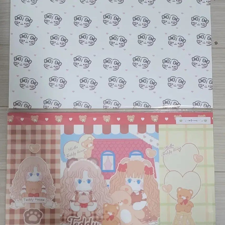 [BUNJANG] A4 Wrapping Paper Set (Approx. 50 Sheets) / 배송중 모서리구김 파본 랩핑지