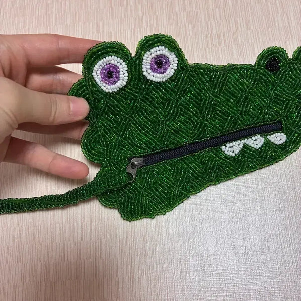 [BUNJANG] The Jacksons Crocodile Coin Pouch / 더잭슨스 악어 동전지갑