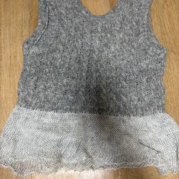[BUNJANG] Lrtier Ani Knit Vest / 르티에 애니 니트 베스트